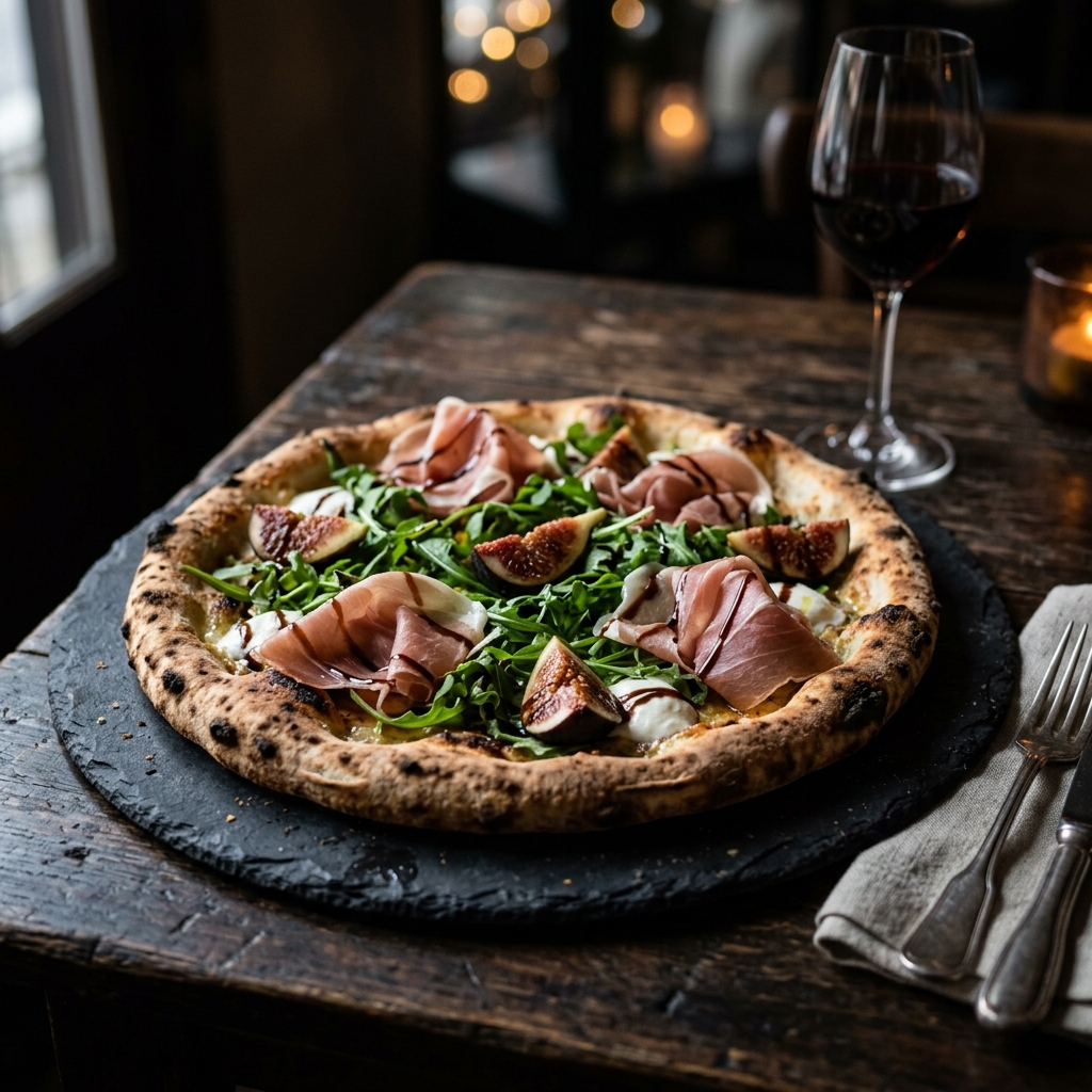 Pizza Gourmet Parma e Figos